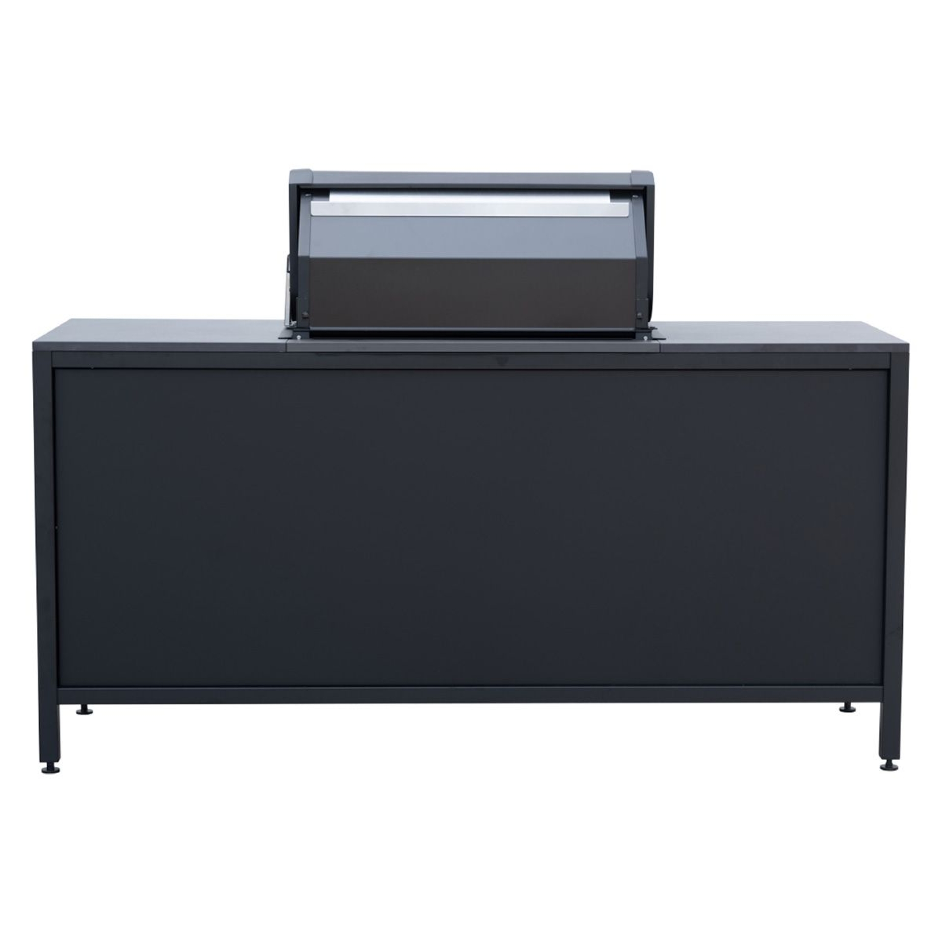 Burnout BBQ Block Schwarz